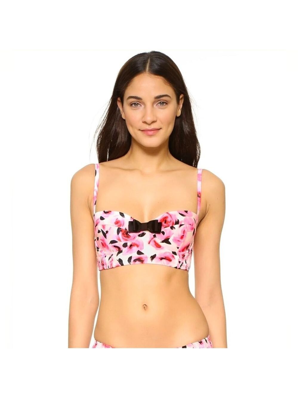 Kate Spade New York Pink Smocked Hipster Top